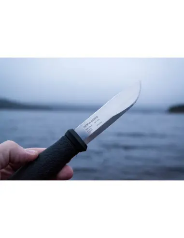 Cutit Morakniv 2000 bushcraft, BLACK EDITIE ANIVERSARA 130 ANI