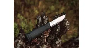 Cutit Morakniv 2000 bushcraft, BLACK EDITIE ANIVERSARA 130 ANI