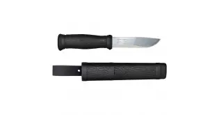 Cutit Morakniv 2000 bushcraft, BLACK EDITIE ANIVERSARA 130 ANI