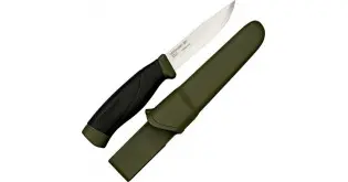 Cuţit Mora Companion, Heavy Duty MG cu lama groasă din oţel carbon, DIY/Hobby/camping