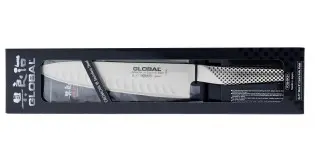 Cutit bucatar 20cm, canelat NOU | Global G-77