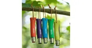 Opinel Cutit de buzunar N07, inox, 8cm, Violet