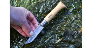 Cutit de buzunar N°09, inox, 9cm, "Tradition Inox" - Opinel