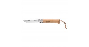Cutit de buzunar N°08, inox, 8,5cm, "Tradition Inox" - Opinel
