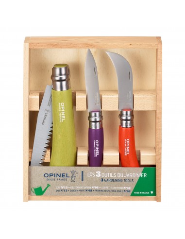 Set 3 cutite de gradinarit, inox -... Set 3 cutite de gradinarit, inox -...