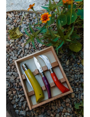 Set 3 cutite de gradinarit, inox -... Set 3 cutite de gradinarit, inox -...