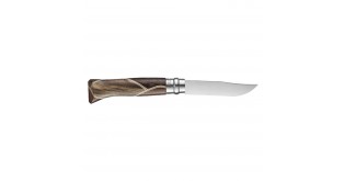 Cutit de buzunar N°08, inox, 8,5 cm, "Tradition Luxury", Chaperon - Opinel