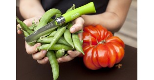 Cutit de buzunar, inox, 8cm, "My first", Apple - Opinel
