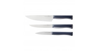 Set cutite 3 piese, inox, "Intempora" - Opinel