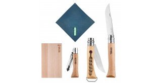 Set cutite de bucatarie, 5 piese, "Nomad Cooking" - Opinel