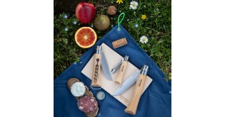 Set cutite de bucatarie, 5 piese, "Nomad Cooking" - Opinel