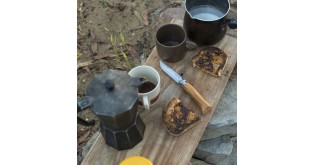 Cutit de buzunar N°09, inox, 9cm, "Tradition Luxe", Olive - Opinel