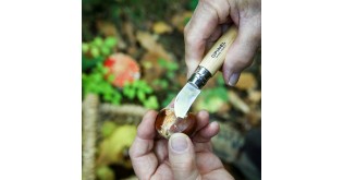 Cutit de buzunar N°07, inox, 4cm, "Nomad Cooking" - Opinel