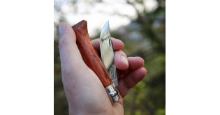 Cutit de buzunar N°06, inox, 7cm, "Tradition Luxe", Padouk - Opinel