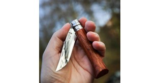 Cutit de buzunar N°06, inox, 7cm, "Tradition Luxe", Padouk - Opinel