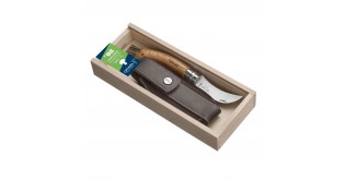 Cutit pentru ciuperci N°08, cu teaca, inox, 8cm, Oak - Opinel