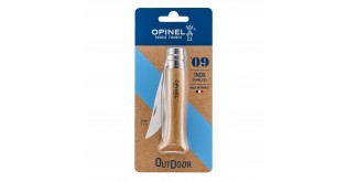 Cutit de buzunar N°09, inox, 9cm, blister, "Tradition Inox" - Opinel