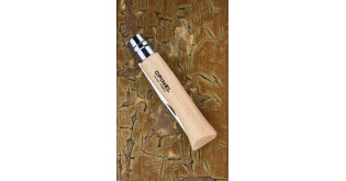 Cutit de buzunar N°10, inox, 10cm, blister, "Tradition Inox" - Opinel