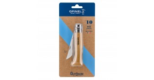 Cutit de buzunar N°10, inox, 10cm, blister, "Tradition Inox" - Opinel