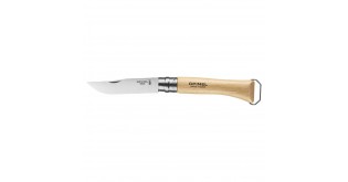 Cutit de buzunar N°10 cu tirbuson si teaca , inox, 10cm - Opinel
