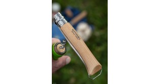 Cutit de buzunar N°10 cu tirbuson si teaca , inox, 10cm - Opinel