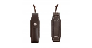 Cutit de buzunar N°10, cu teaca, inox, 10cm, "Effilé", Olive - Opinel