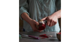 Decojitor N°115, inox, 6 cm, "Les Essentiels", Green - Opinel