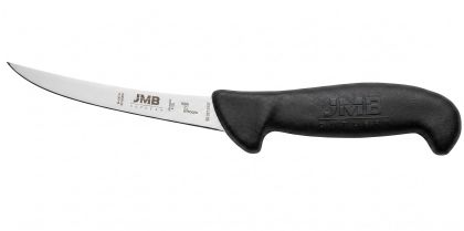Cuțit de dezosat semiflexibil JMB BK02 150 SF, lamă semiflexibilă 15 cm, mâner negru