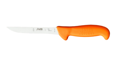 Set 3 cuțite profesionale de măcelărie JMB, mâner portocaliu (BK13, BK17, BK21)