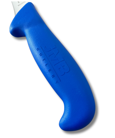 Cuțit de dezosat JMB BK13 150, lamă rigidă 15 cm, mâner albastru