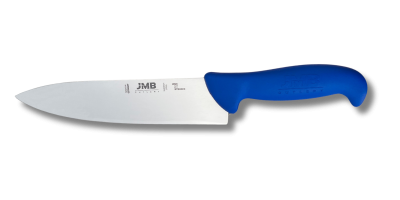 Cuțit de bucătar JMB BK24 200, lamă rigidă 20 cm, mâner albastru
