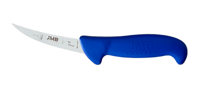 Set 3 cuțite profesionale de măcelărie JMB, mâner albastru (BK02, BK61, BK21)