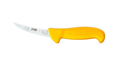 Set 3 cuțite profesionale de măcelărie JMB, mâner galben (BK02, BK61, BK21)