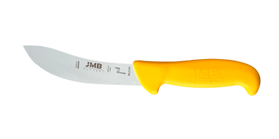 Set 3 cuțite profesionale de măcelărie JMB, mâner galben (BK02, BK61, BK21)